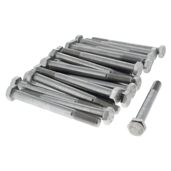 M12 x 120 A2 Stainless Steel DIN 931 Hexagon Head Bolt 25 Pack
