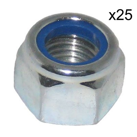 UNF Nyloc Insert Locking Nut, Size: 3/4" - Pack of 25
