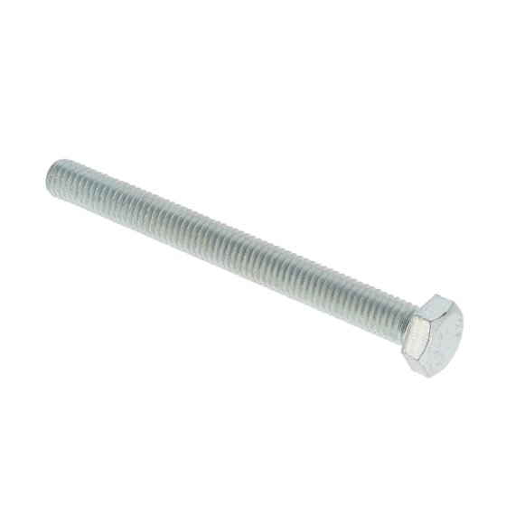 M5 x 50mm Zinc Plated 8.8 HT DIN 933 Setscrews 100 Pack