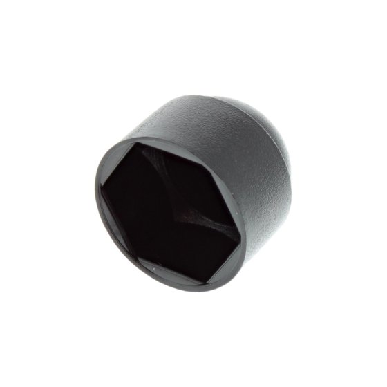 Nut Cap M12 (Black) - Pack of 50
