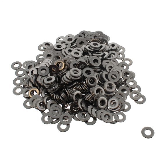 Form C Stainless Steel Washers, I.D. 6 mm (Large O.D.) - Pack of 500