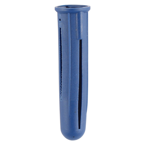 Plastic Wall Plugs, Colour: Blue, Screw No: 12-14, Pack of 40