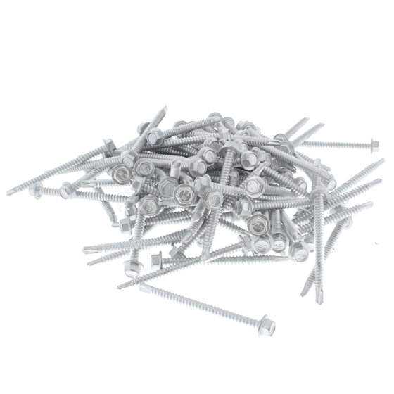 Hex S/Drilling Screw, Size: 5.5 x 70, Thickness 5mm - Pack of 100