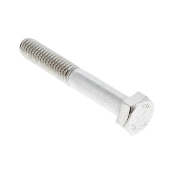 M6 x 40 A2 Stainless Steel DIN 931 Hexagon Head Bolt 200 Pack