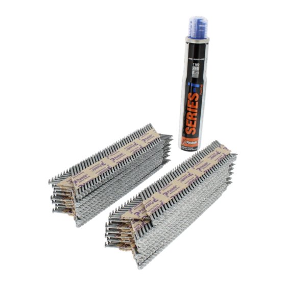 Galvanised Nails (x 1100) & Fuel Pack for Paslode IM360Ci Nailer - OEM No. 141080