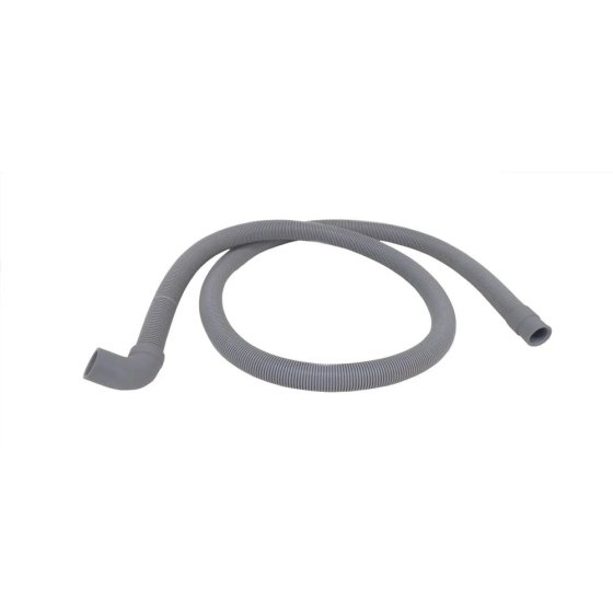 1.5m Drain Hose Straight To Right Angle 19-22mm - Washing Machine Appliance