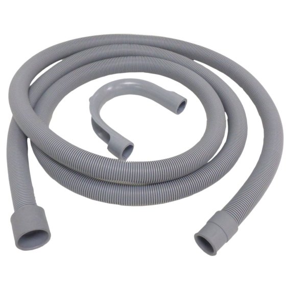 Drain Hose 2.5m 22/29mm for Domestic Appliances - Replaces Worn Hoses