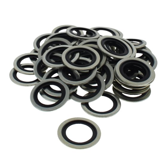 Bonded Seals M20 for Hydraulic Systems - 50 Pack