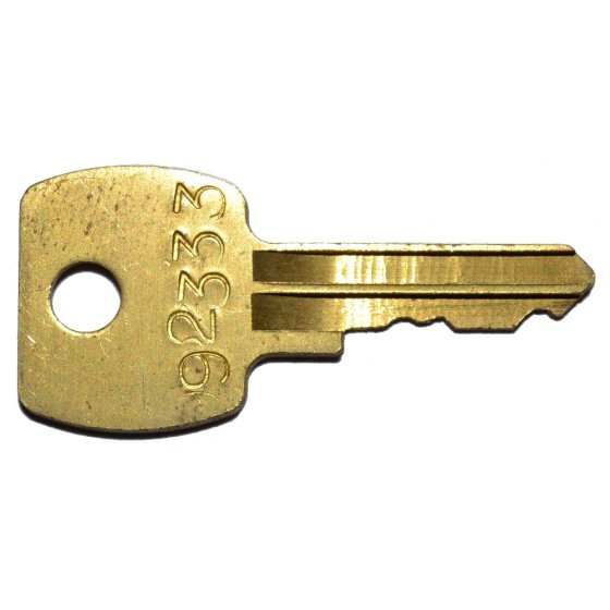 Key for Bisley Metal Filing Cabinets 92333