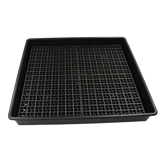 Drum Drip Tray fits 9 x 25L Drums 101 x 100 x 12cm Removable Grid Base