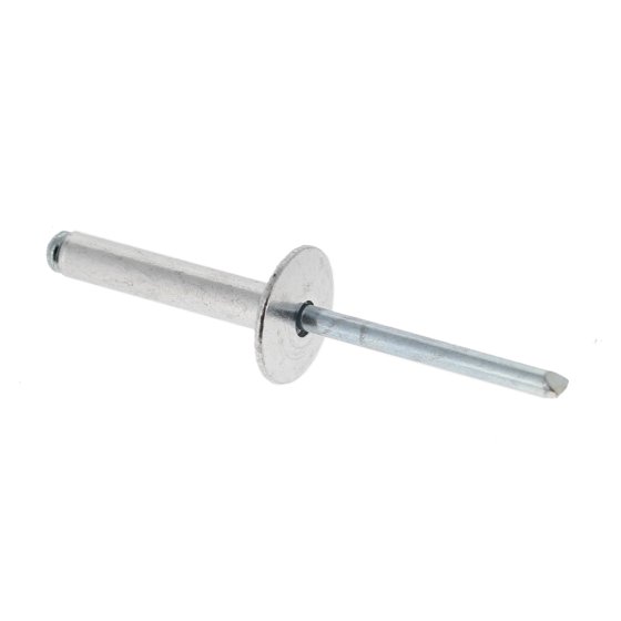 Open Pop Rivets, Size: 4.8 x 25.5mm - 200 Pack