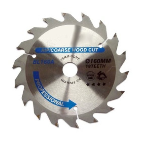 Professional TCT Circular Saw Blade 190mm x 30mm x 40 Teeth
