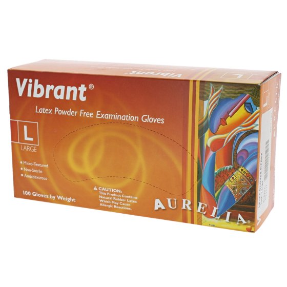 Latex Powder Free Size 10 Large Gloves 100 Pack