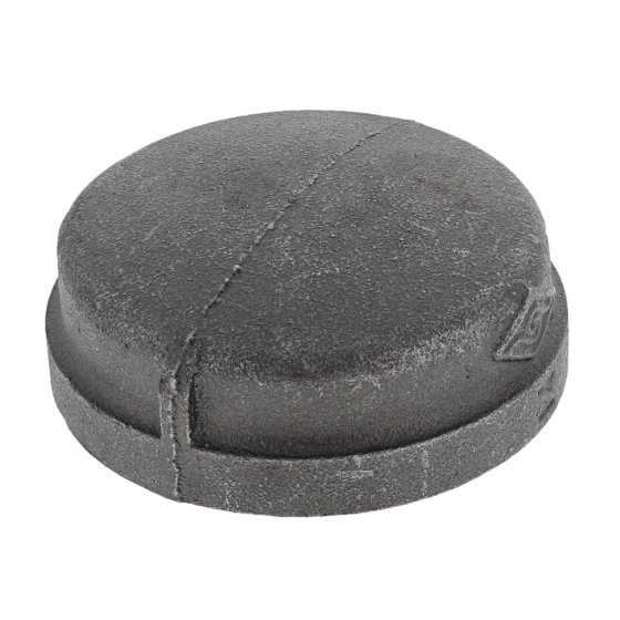 Blanking Cap Female 3" BSP Malleable Fitting for Pipe Ends