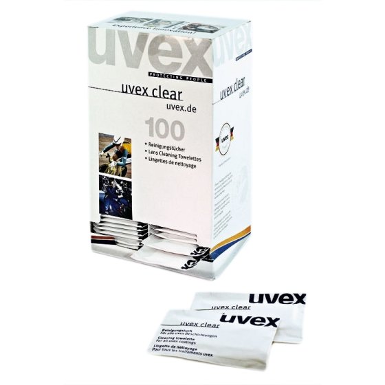Eye Lens Cleaning Tissues Silicone Free Suitable For All Lenses Box of 100