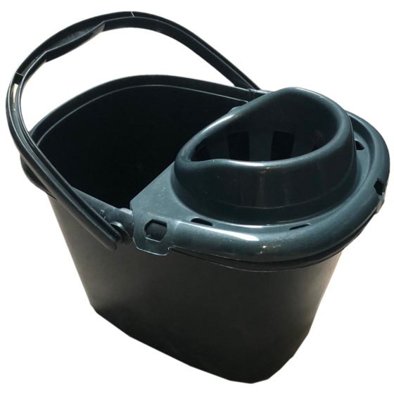 Plastic Mop Bucket - Strong Polypropylene - 12 litre Capacity