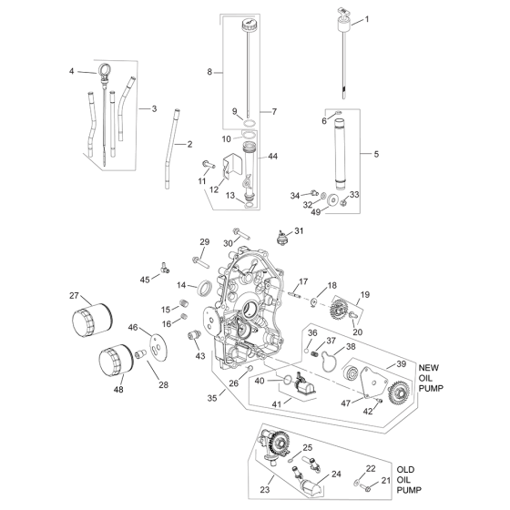 Kohler LH640 Lubrication