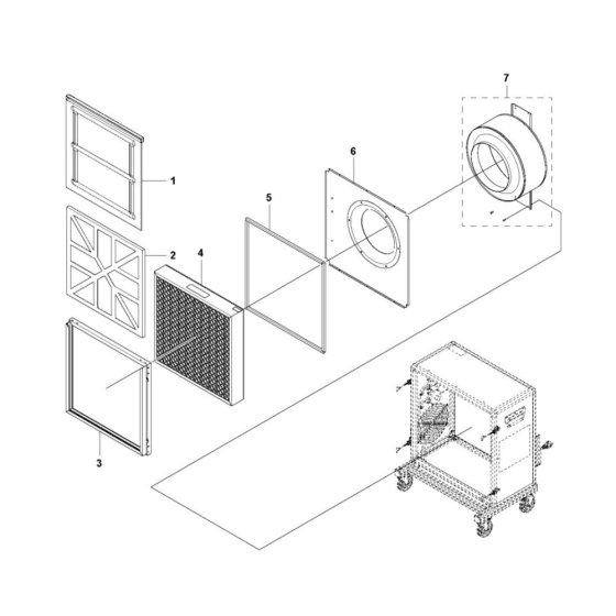 Filter Assembly for Husqvarna