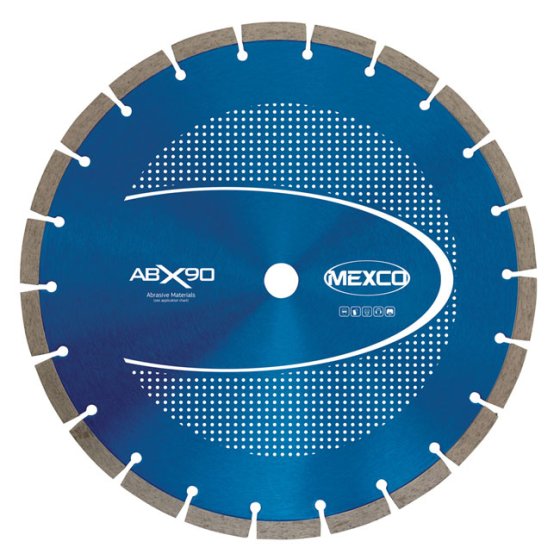 Mexco 180mm Diamond Blade Abrasive Materials X90 Grade