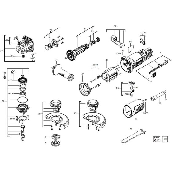 Milwaukee AGV10 Assembly