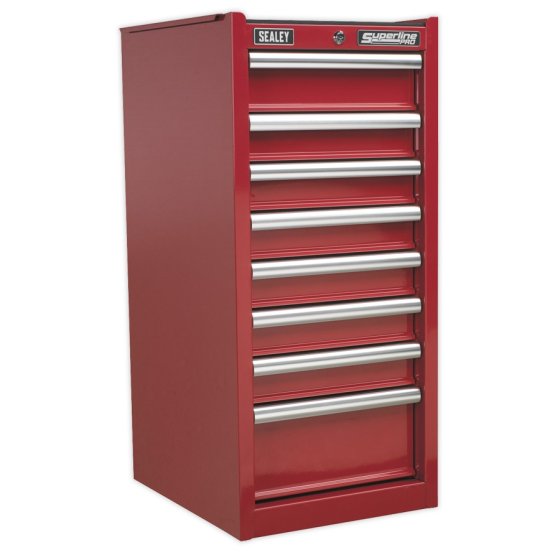 Hang-On Chest 8 Drawer with Ball Bearing Slides - Red Sealey Part No. AP33589