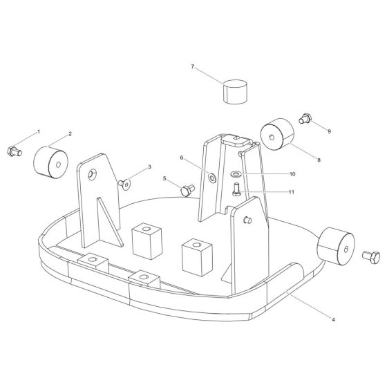 Baseplate Assembly for ARS90e