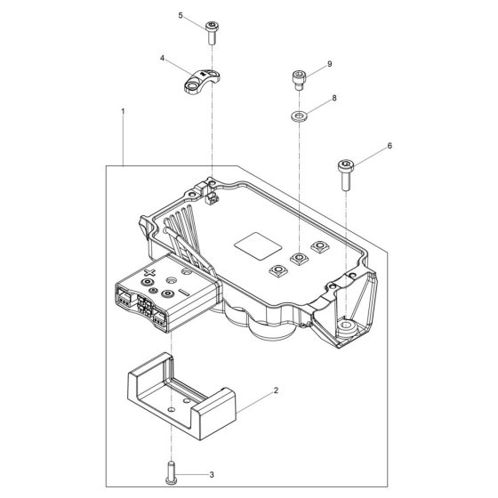 Converter Assembly for Wacker AS30e
