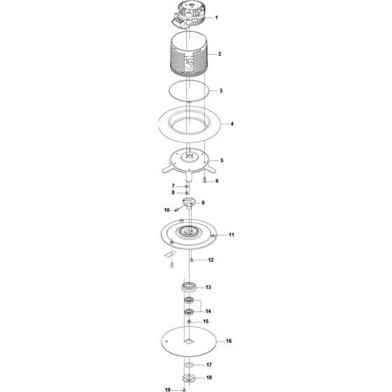 Blade Motor for Husqvarna 220 AC