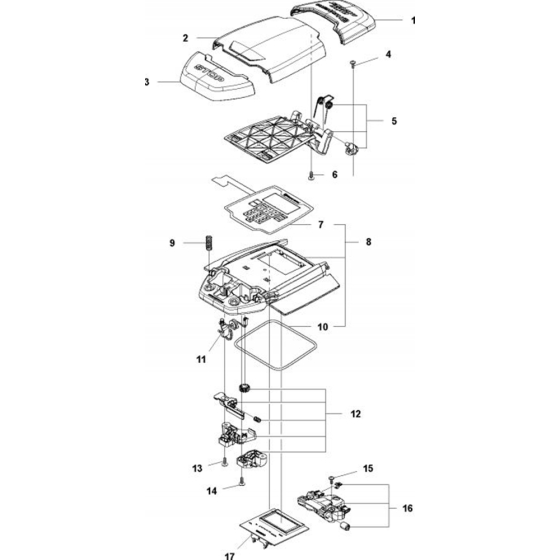 Centre Console for Automower 420