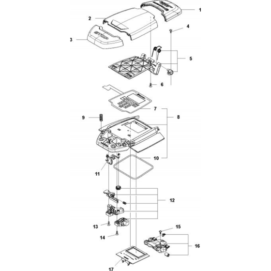 Centre Console for Automower 430X