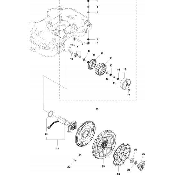 Wheels & Tyres for Automower 450X