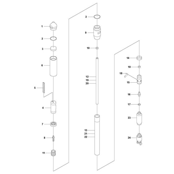 Husqvarna AY 47 Poker Assembly