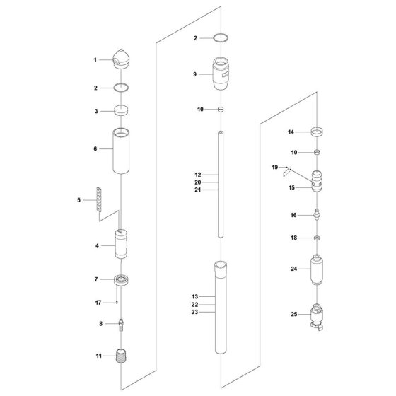 Husqvarna AY 57 Poker Assembly