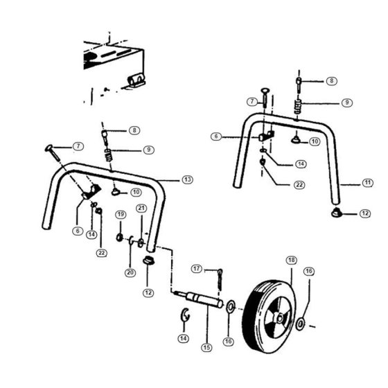 Chassis Assembly for AZ 4000 S