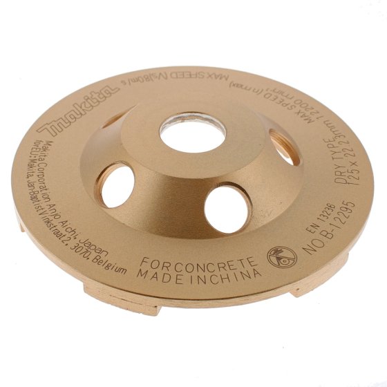 Diamond Wheel/Off Set 125mm for Makita Machines - B-12295