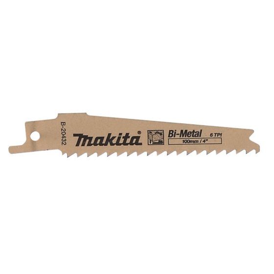 5 x Recipro Blade 4" 6 tpi Cuts Wood & Metal - OEM No. B-20432