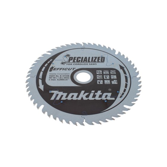 Makita 165mm x 20mm 56 Teeth Efficut Saw Blade - OEM No. B-57320