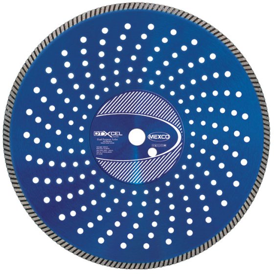 Mexco 350mm Diamond Blade Diamond Blade Dual Purpose-Turbo UHXCEL