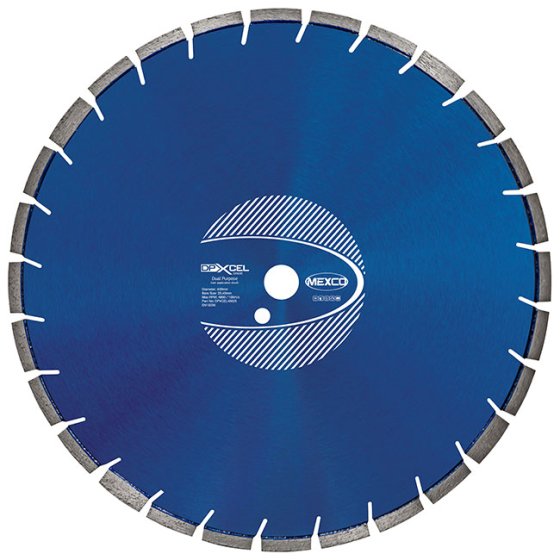 Mexco 400mm Diamond Blade Dual Purpose-Abrasive XCEL Grade
