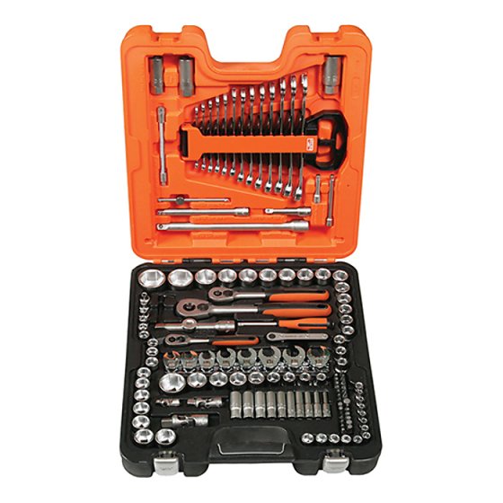 S138 Socket Set of 138 Metric 1/4in, 3/8in, & 1/2in by Bahco - S138