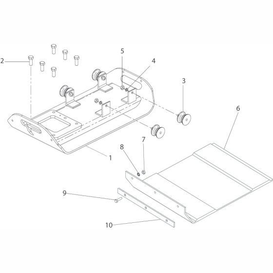 Baseplate Assembly for Belle PCX