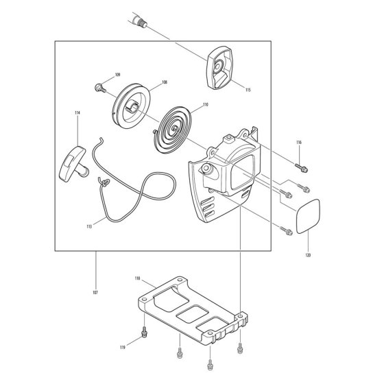 Starter Assembly for Makita