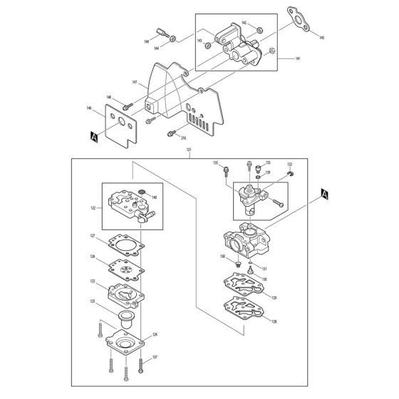 Carburettor Assembly for BCX3400