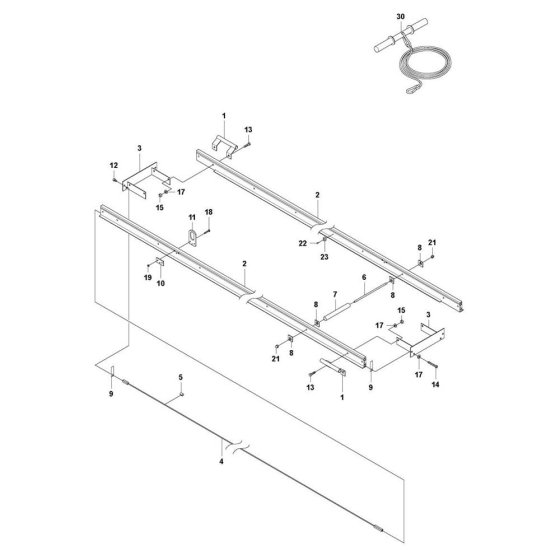 Frame Assembly for BD 52 Screed