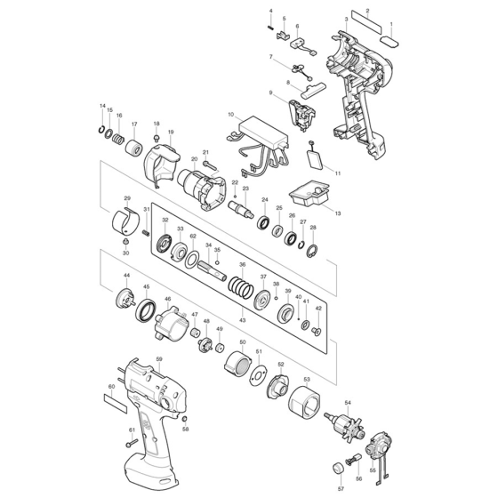 Makita BFT123F Assembly