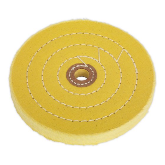 Buffing Wheel Dia.150 x 13mm 13mm Bore Coarse Sealey Part No. BG150BWC