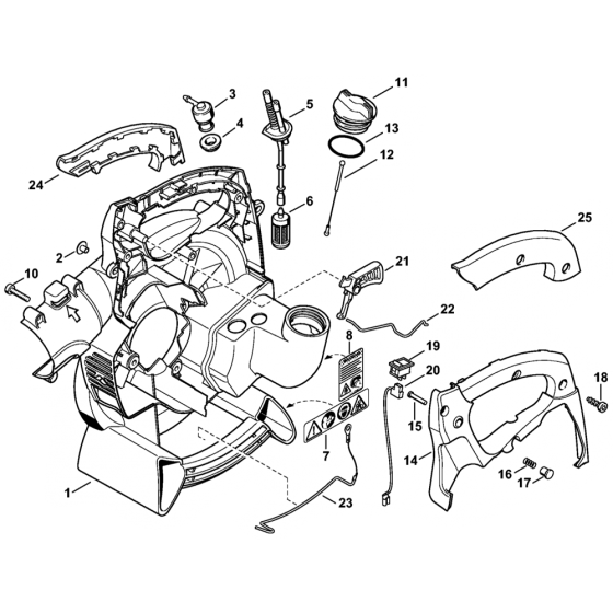 Fan Housing Assembly for Stihl