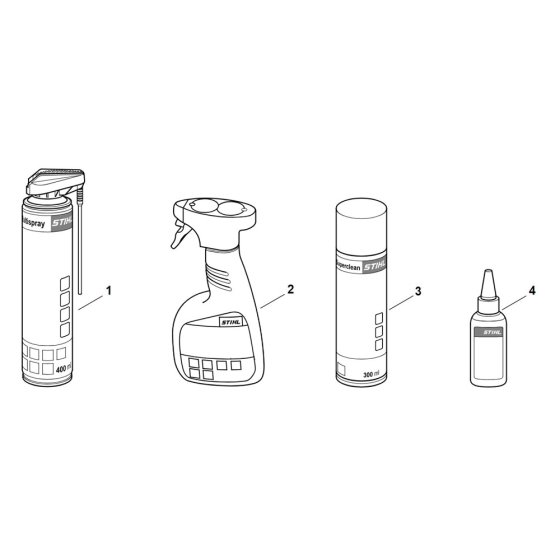 Stihl BGA 300.0 Cleaning Products