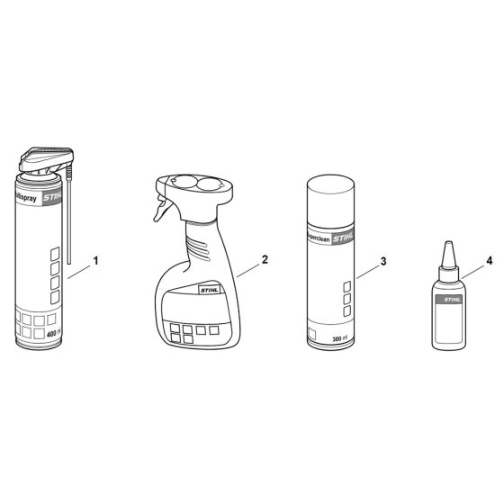 Stihl BGA 300.1 Cleaning Products