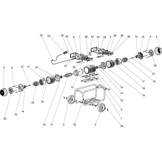 BGF64T Assembly for BGF Poker